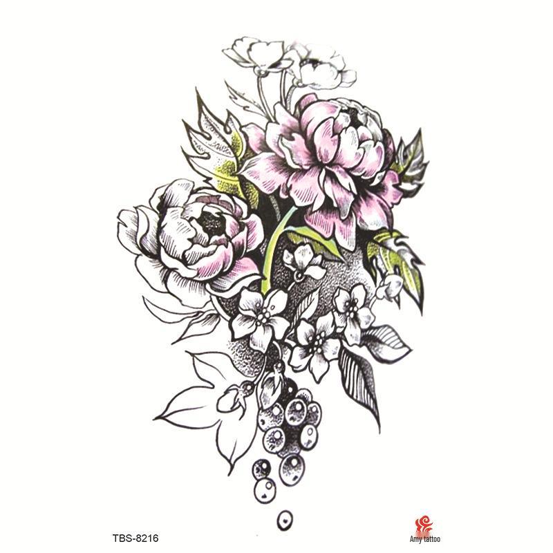 Водонепроницаемый набор тату-наклеек на всю руку с тотемными символами