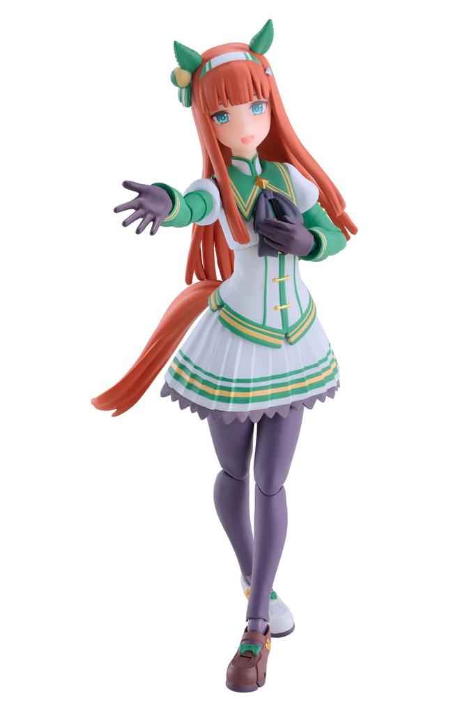 BANDAI SPIRITS S.H.Figuarts Uma Musume Pretty Derby Silence Suzuka, approximately 134mm ABS & PVC painted action figure