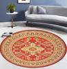 Круглый ковер BOHO для гостиной, ковры для декора спальни, моющиеся мягкие ковры, нескользящие, для декора кабинета, для стула, коврик