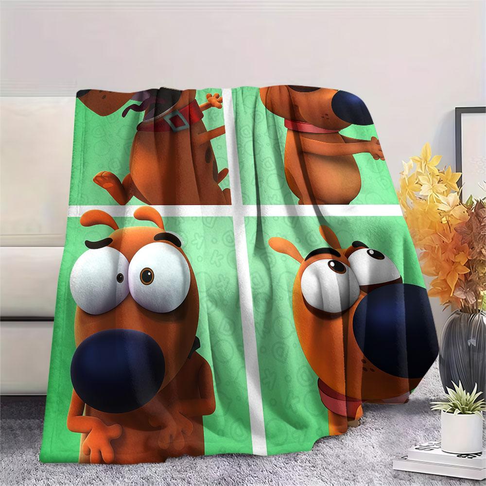 1PC Pat the Dog Blanket, High quality Comfortable for All Seasons, Home Decor, Warmth and Comfort