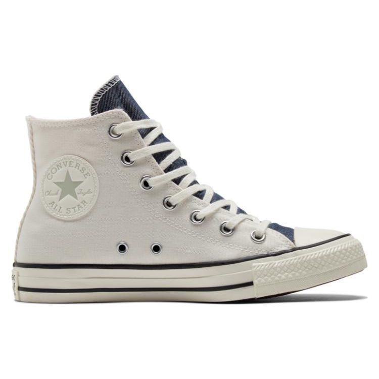 Converse Chuck Taylor All Star High Denim Fashion - Женские кроссовки Egret Tan Navy Summit-Sage A02881C