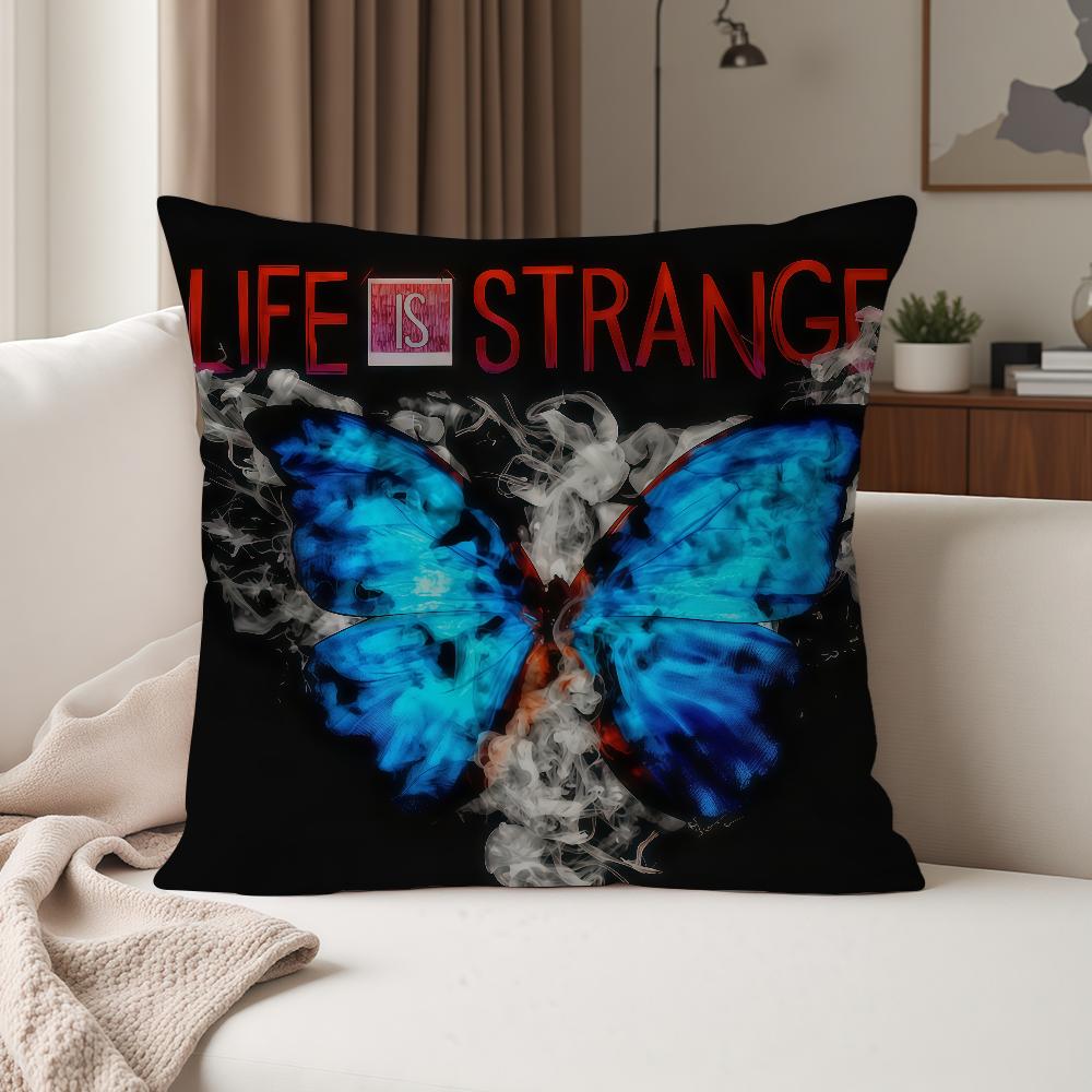 Life Is SStrange Adventure Game Movie Pillow Case Suitable For Bedrooms Living Rooms Cars Home Decoration