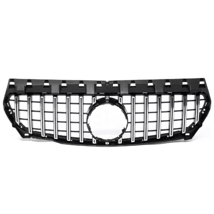 GT R Style Chrome Grille for Mercedes CLA-Class: CLA180, CLA200, C250, CLA45