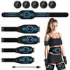 Smart Waist Abdominal Muscle Trainer Muscle Toner Abdominal Toning Belt For Arm Leg Training Home Fitness Massager Equipment