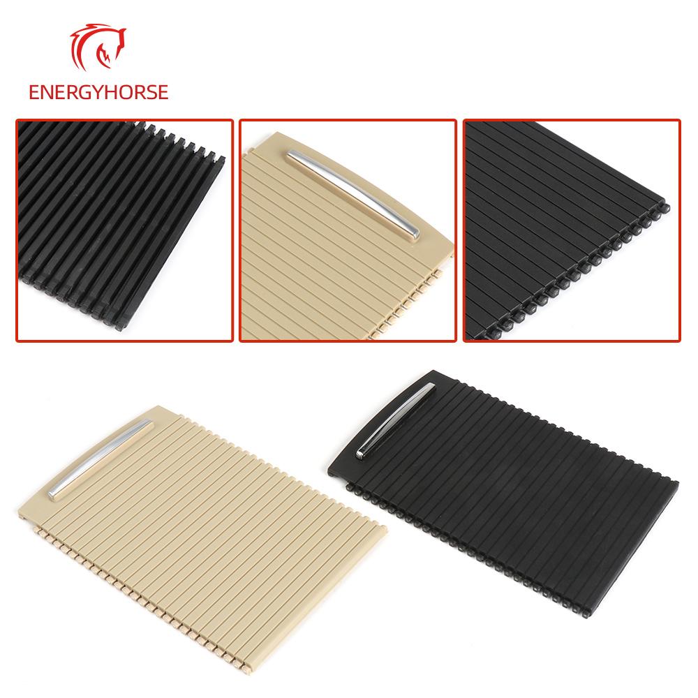 Rear Console Storage Tray Cover Trim Cover Slide Roller Blind Cover Water Cup Holder Curtain For BMW E92 E93 M3