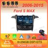 Android 14 Для Ford S MAX S-MAX 2006-2015 Для FORD GALAXY 2014 Автомагнитола GPS Carplay Мультимедийный плеер Навигация Стерео DSP DVD