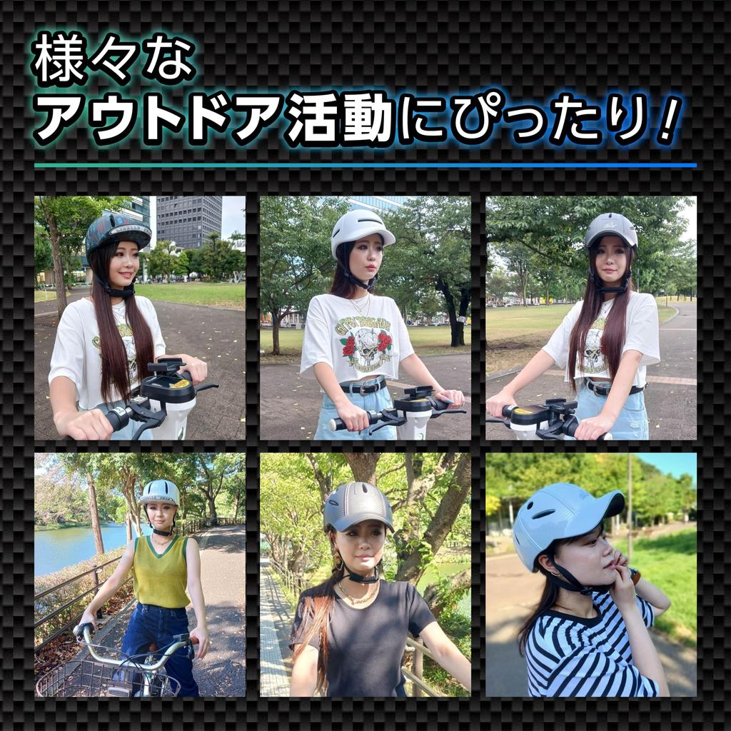 Шлем для кикбординга Libelle ARMOR Carbon Black, размер M, сверхлегкий, дышащий (230г)