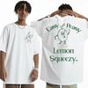 Easy Peasy Lemon Squeezy Meme T Shirt Unisex Funny Summer Pop Art T Shirts for Men Aesthetic Vintage Clothing T-shirt Streetwear
