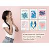 Aesthetic Matisse Wall Art Pastel Danish Posters Pink and Blue pirational Wall Art Decor for Women, Teen Girls Room Bedroom College Dorm Aesthetic