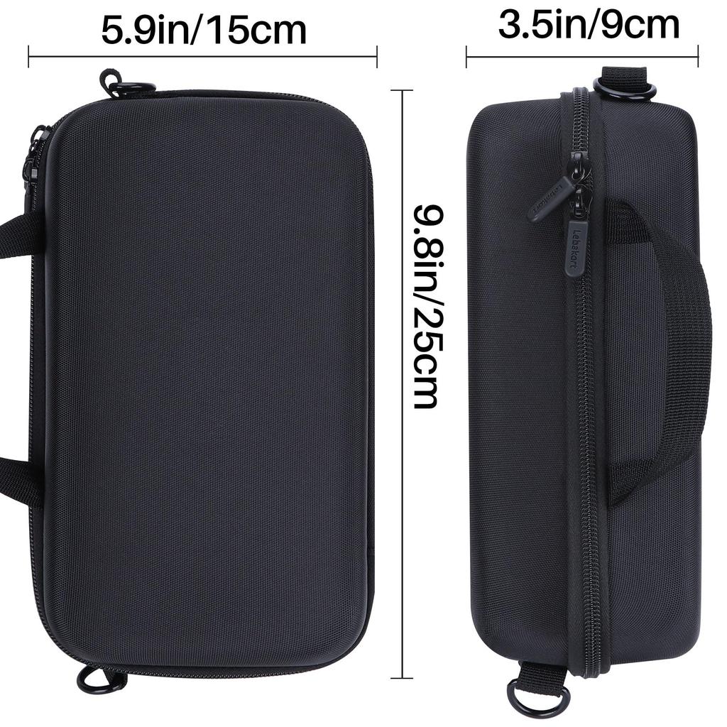 Lebakort Storage Case Compatible with Canon EOS 5D Mark R6 Mark Kiss and Kiss X9i Digital SLR Camera Body and Lens Kit 90D, IV, II, R5, R50, R7, R8,