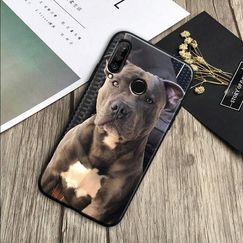 Pit Bull Lovely Dog Pitbull For Huawei Nova 7i 3i 8i 11 12i 10 9 SE Y60 Y61 Y70 Y72 Y73 Y90 Y91 P20 P30 Pro P40 Lite Case