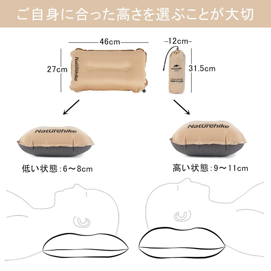 Naturehike Официальный автоматический надувной компрессор для кемпинга Ultra Camping, портативный воздушный спальный мешок для хранения, в комплекте подушка, подушка, для улицы, легкая,