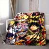 Custom 1pc Adventure Anime World Blanket, Soft And Comfortable Blanket, Casual Warm, Camping Travel Blanket, Birthday Gift Q912106