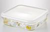 Iwaki Glass Bakeware Container Set Nordic Garden Microwave Oven Heat-Resistant 4-Piece