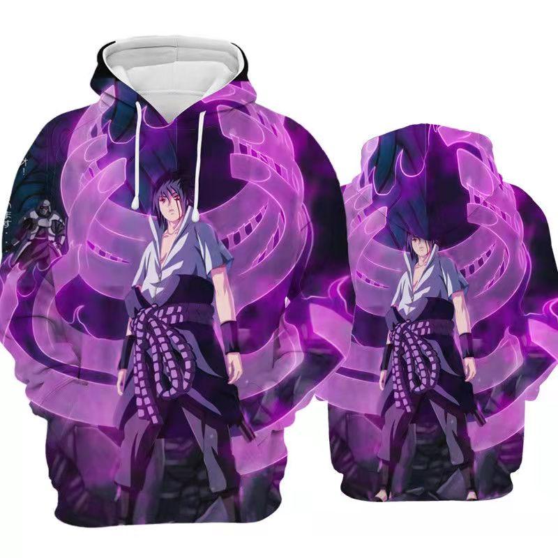 Косплей японское аниме Наруто Учиха Итачи Хокаге Ниндзя Мужская повседневная женская толстовка с капюшоном свитер