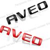 For Chevrolet Aveo Letter Logo Emblem Car Rear Trunk Body Badge Tailgate Decoration Car Styling Accessories