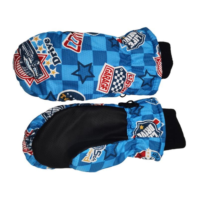 Новые зимние водонепроницаемые лыжные перчатки для детей 2-5 лет - полнопалые, теплые перчатки для занятий спортом на открытом воздухе и велоспортом