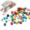 100Pcs/Bag Wax Particles Delicate Fire Lacquer Seal Color Random Colour Macaron Color Bagged Sealing Wax Octagonal Shape