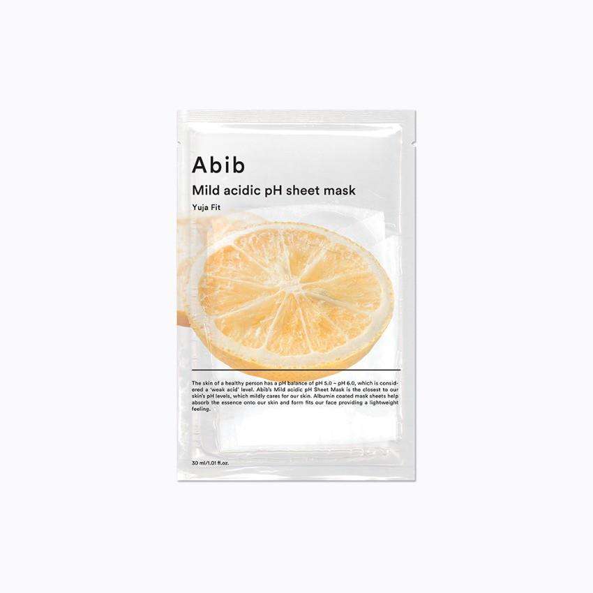 ABIB Тканевая маска с легкой кислотностью pH, 30 мл *10 листов