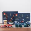 National Trend Business Tea Set Gift with Incense Burner