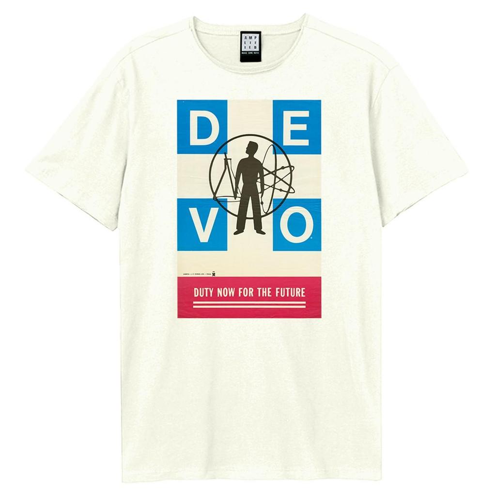 Amplified Unisex Adult Duty Now For The Future DEVO T-Shirt