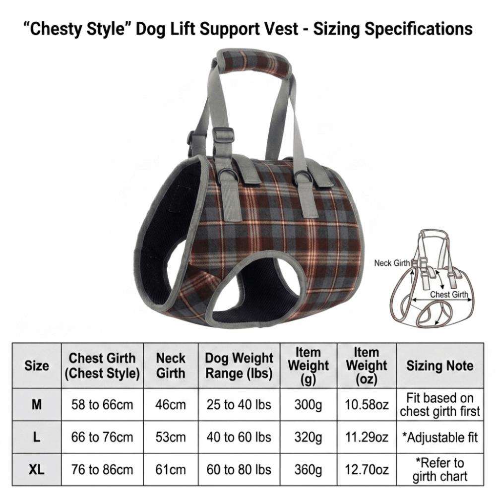 Soft Fabric Dog Leg Support Harness Multi Sizes Disabled Dog Mobility Strap  Arthritic Old Dog Walk