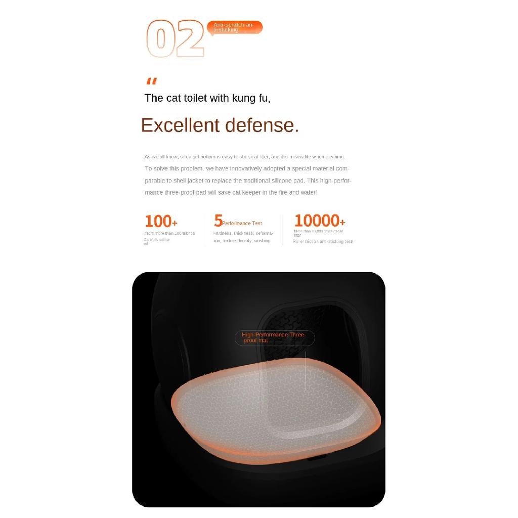 Petkit PURA MAX Sandbox Cat Litter Box Mat Accessories Pad Cat Supplies Arena Para Gato Pet Products Automatic Cat Toilet Mat