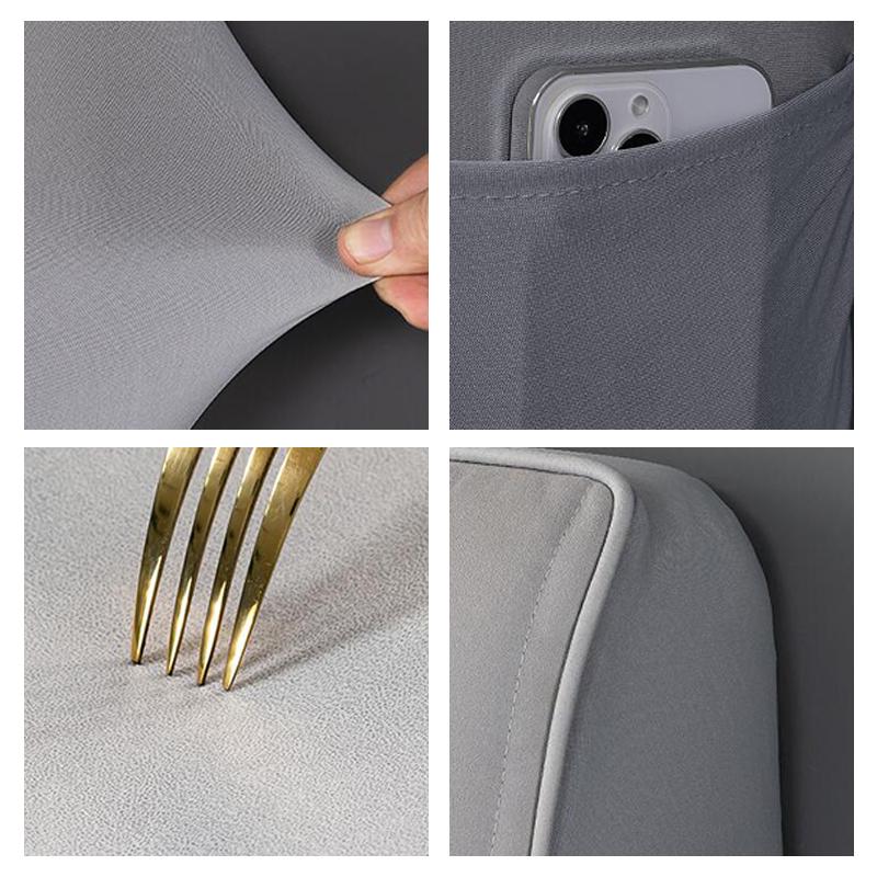 Износостойкий чехол для изголовья кровати, утолщенный эластичный всеобъемлющий технологический тканевый чехол для изголовья кровати, пылезащитный защитный чехол для спинки кровати