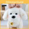 Bell Dog Bow Cute Plush Doll Keychain For Bag Decoration And Gift Collectors