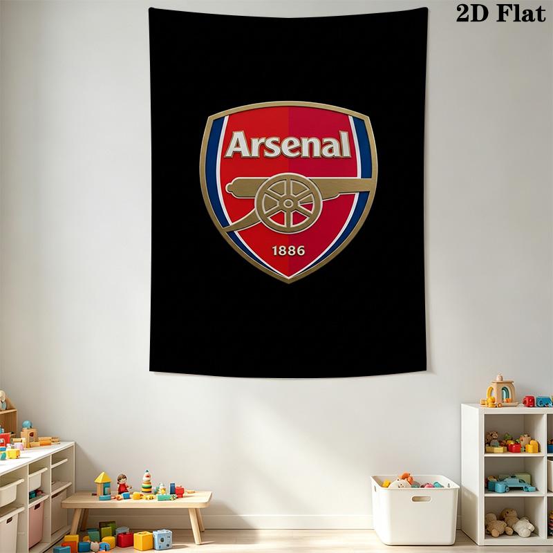 Arsenal Football Club Crest Threepiece Set 1 Duvet Cover 2 Pillowcase Without Core Duvet Cover And Pillowcase Bedding Set