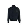 Polo FW23 Solid Logo Letter Print High Neck Long Sleeve Jacket Men jackets Navy-Blue 710908287-001