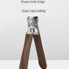 Stainless Steel Nail Clippers Anti-splash Manicure Tools Special Fingernail Cutter  Household