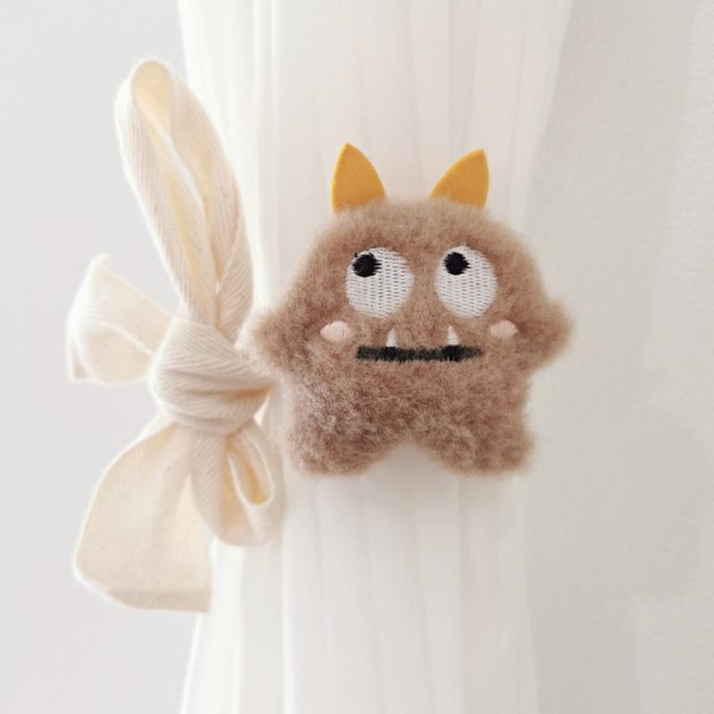 Curtain Tiebacks Curtain Holdbacks Curtain Ties with Cartoon Dolls Bedroom Curtain Tiebacks Curtain Rope Tiebacks