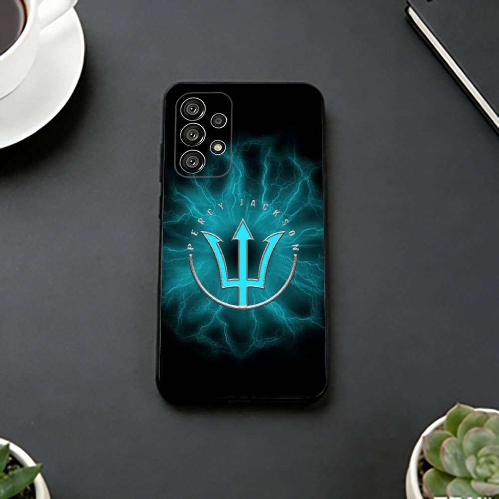 Чехол для телефона Перси Джексон Черный Силиконовый Мягкий Для Samsung S25,S24,S21,S22,S23,S30,Ultra,S20,Plus,Fe,Lite