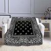 Бандана в богемном стиле с рисунком, одеяла для дивана для кроватей, супер мягкое теплое одеяло, фланелевое одеяло, фланелевое одеяло