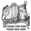 Чугунная масляная ванна двигателя для Honda Vezel, номера деталей 11200-51B-H00/11200-5A2-A00.