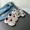 Baby Girl Toddler Shoes Spring and Autumn 2025 New Sports Shoes Boys Dad Shoes Mesh Breathable Casual Shoes