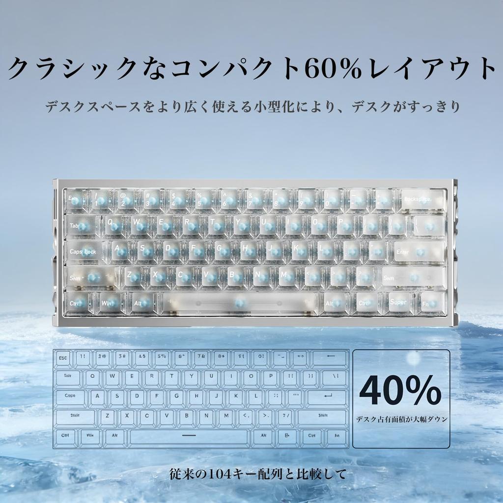 Игровая механическая клавиатура XEANIXIE H60C с ЧПУ-алюминиевым сплавом, открытым корпусом, магнитным быстрым триггером, 800 Гц, RGB, проводная, японская