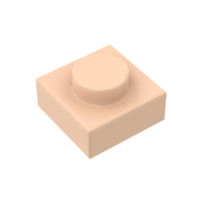 Свинья Радуга Детали MOC 3024 30008 Пластина 1x1 Совместимые Кирпичики DIY Сборка Строительные Блоки Частицы Детская Пазл Мозговая Игра Подарок