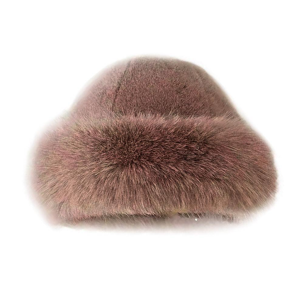 Новая пушистая меховая женская зимняя шапка, теплая защита ушей, шапка для снега и лыж для женщин, роскошная плюшевая шляпа-рыбак, теплая утолщенная зимняя шапка