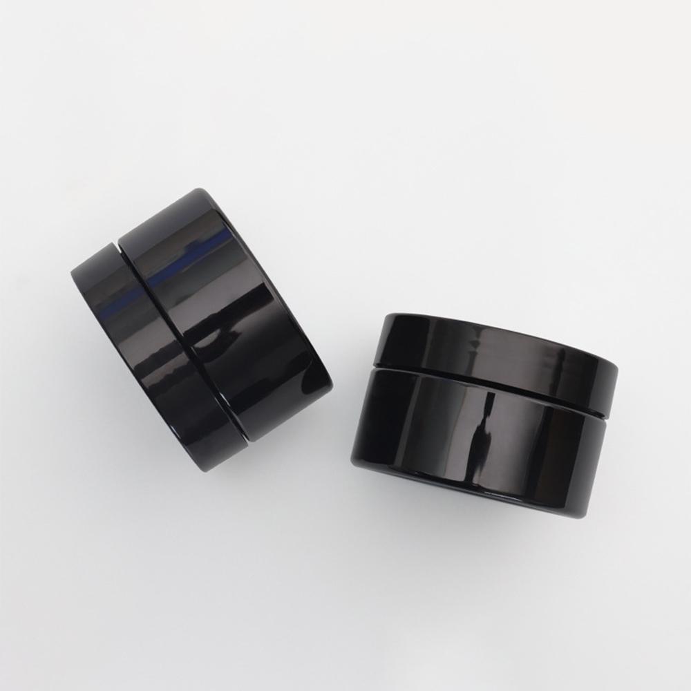 50ml 100ml 200ml 250ml Empty Cream Jar with Lid Plastic Makeup Cream Bottle Facial Mask Pomade Cosmetic Container Refillable