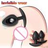 Rolling Bead Vibrating Anal Plug Wearable Butt Plug Stimulation Anus Masturbator G-Spot Massage Dildo Sex Toy for Man Women