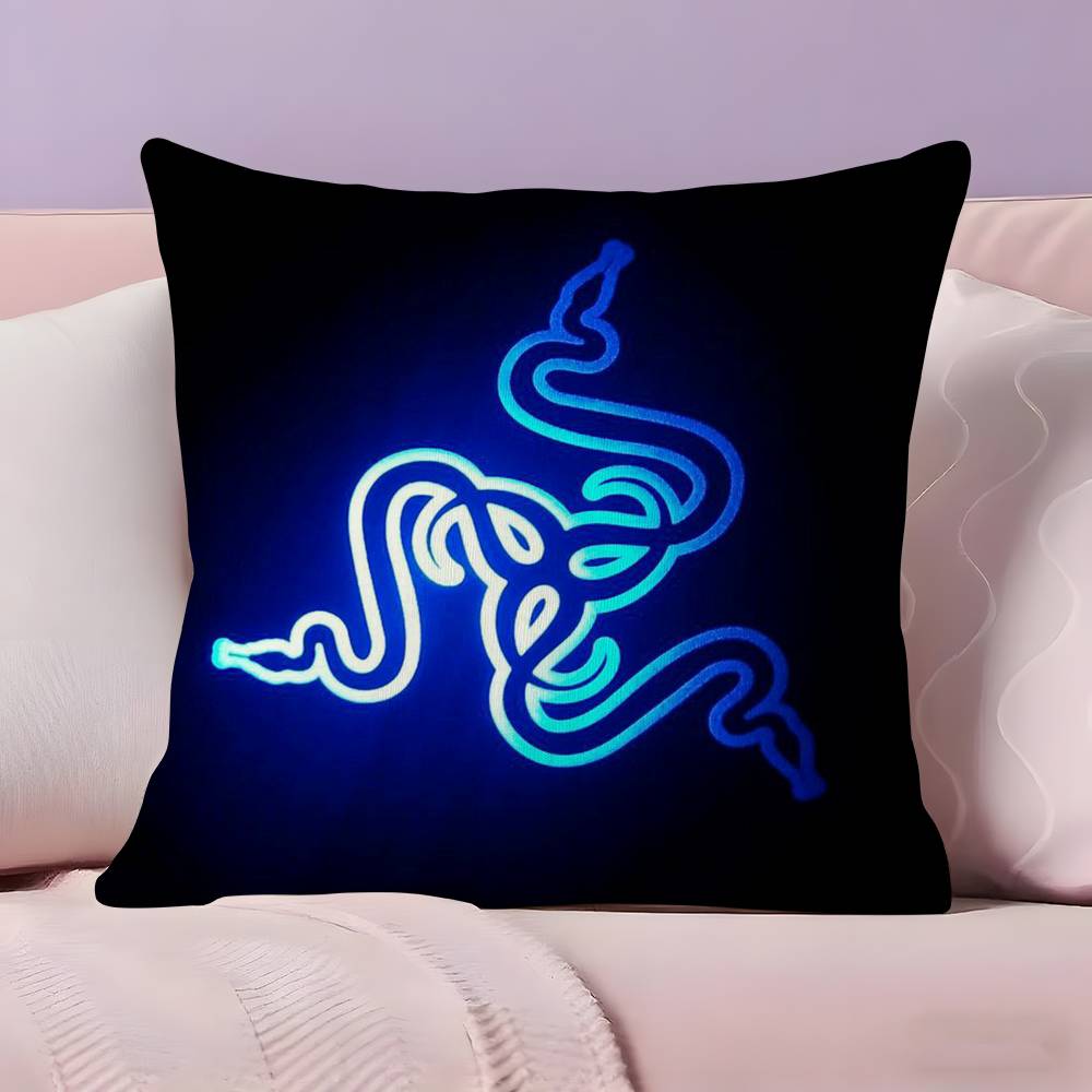 Retro R-Razer Pillow Case Ultra Soft Skin Friendly Fabric Cloud Like Comfort & Concealed Zipper