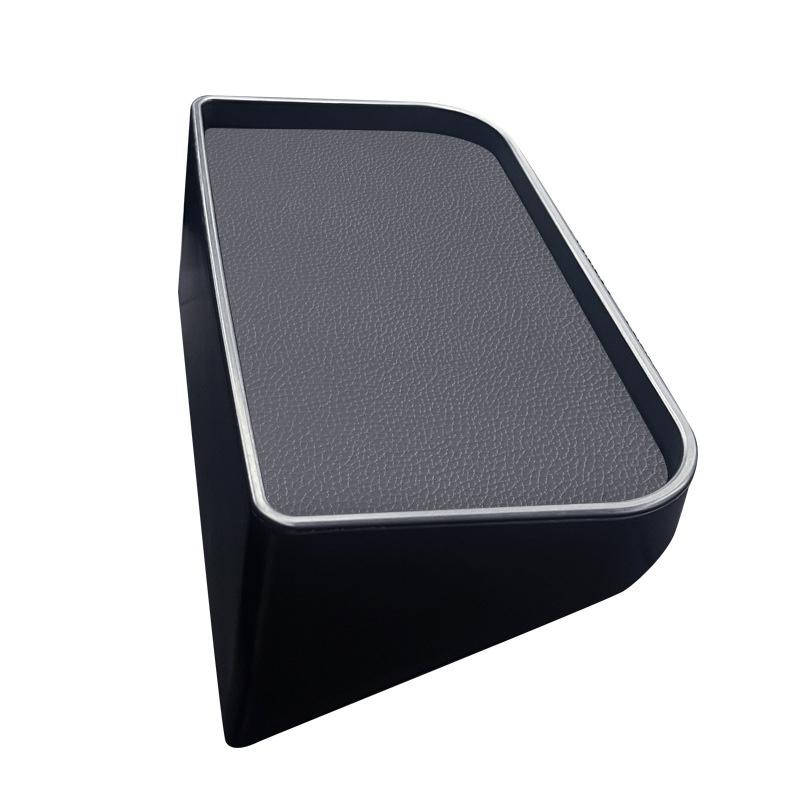 For Zeekr 001 2021-2025 Leather Storage Box Behind The Central Dash, Instrument Navigation Screen Storage Car Interior Accessory