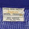 bpc BRISTOL PRODUCT COMPANY 70s vintage Long sleeve V neck knit cardigan Women Used