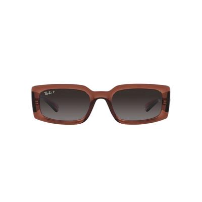 Ray-Ban Солнцезащитные очки RB4395F KILIANE ПРОЗРАЧНАЯ КОРИЧНЕВАЯ Оправа СЕРЫЙ ГРАДИЕНТ POLAR Линза 54