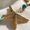 Shell Starfish Waist Chain Elegant Beads Belly Chains Sea Star Imitation Pearl Body Chain  Party