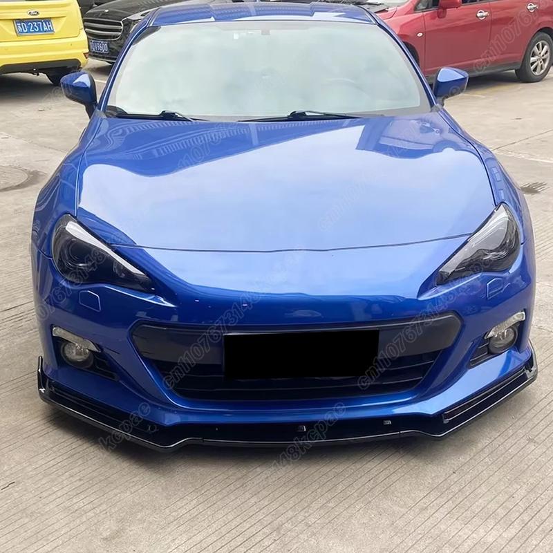 For Subaru WRX STI IMPREZA BRZ 2013 2014 2015 2016 2017 2018 Automobile Front Bumper Splitter Lip Front Spoiler Board Body Kit