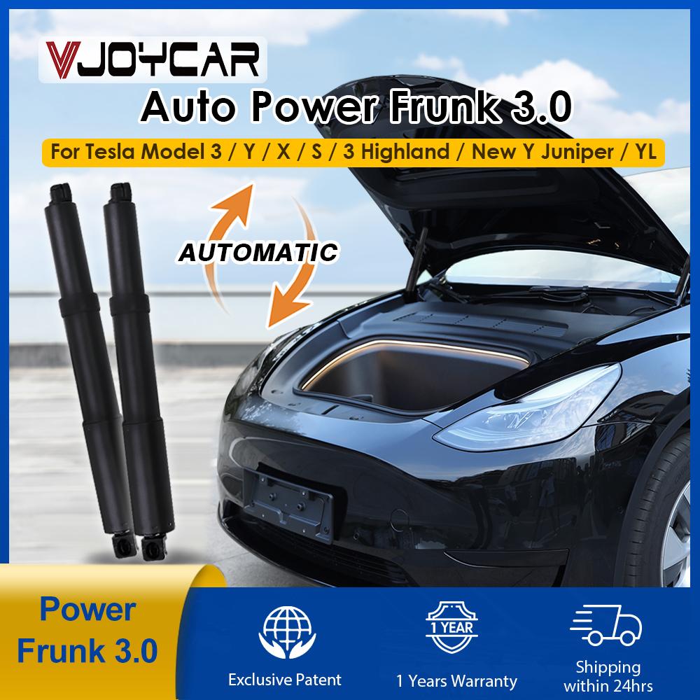 VJOYCAR Auto Power Frunk 3.0 for Tesla Model Y 3 X S Electric Automatic Front Trunk Lift Close APP Key Screen Control Car Parts