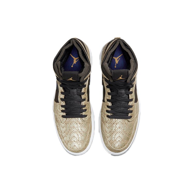 Air Jordan 1 Zoom Comfort Gold Laser Unisex Sneakers DQ0659-700
